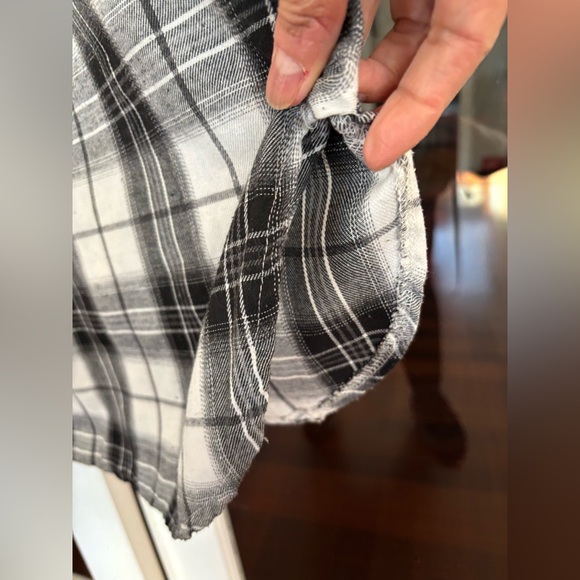 POL Black & White Plaid Dress - Picture 9 of 14